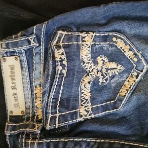 Boot Cut Rock revival jeans, size 26